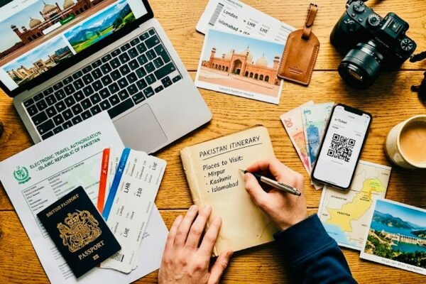 Pakistan tourist visa UK application guide — NADRA eVisa process for British citizens